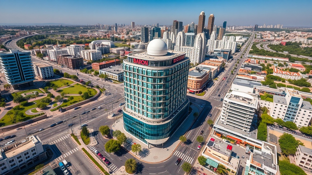 מיקום מלון הברון בראשון לציון