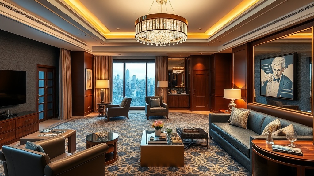 סוויטת בוטיק במלון הברון עם עיצוב יוקרתי