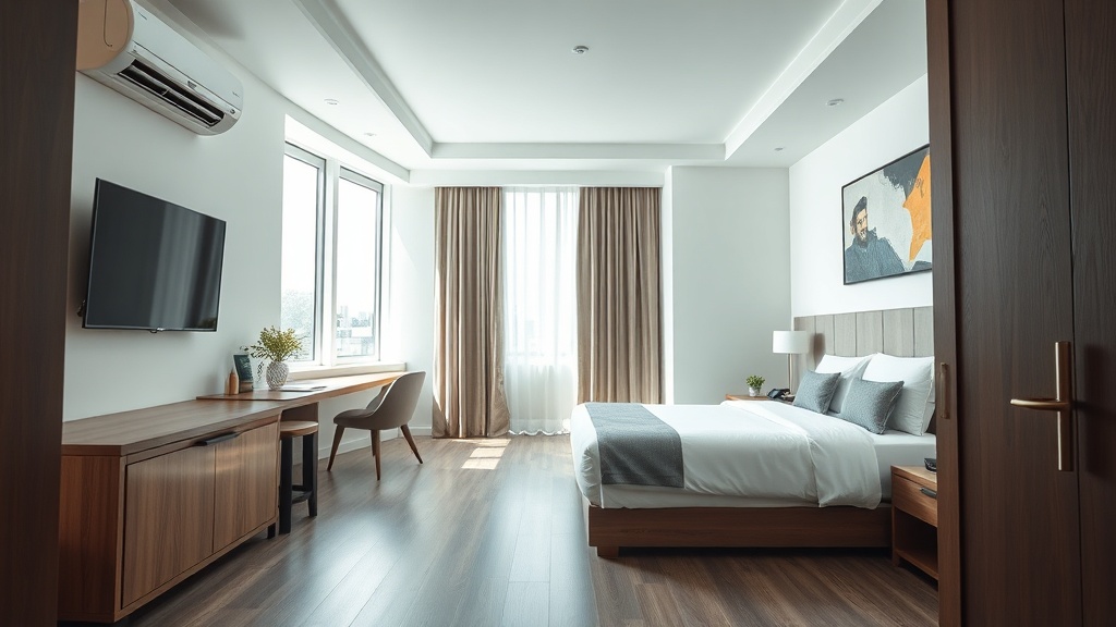 חדרים מודרניים ונקיים עם כל הפינוקים