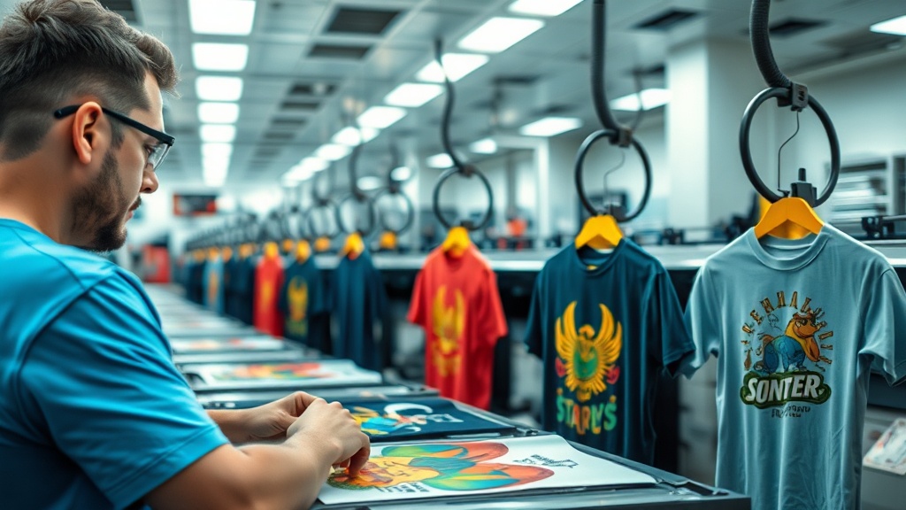 סוגי הדפסה על חולצות – מה ההבדל ולמה זה משנה