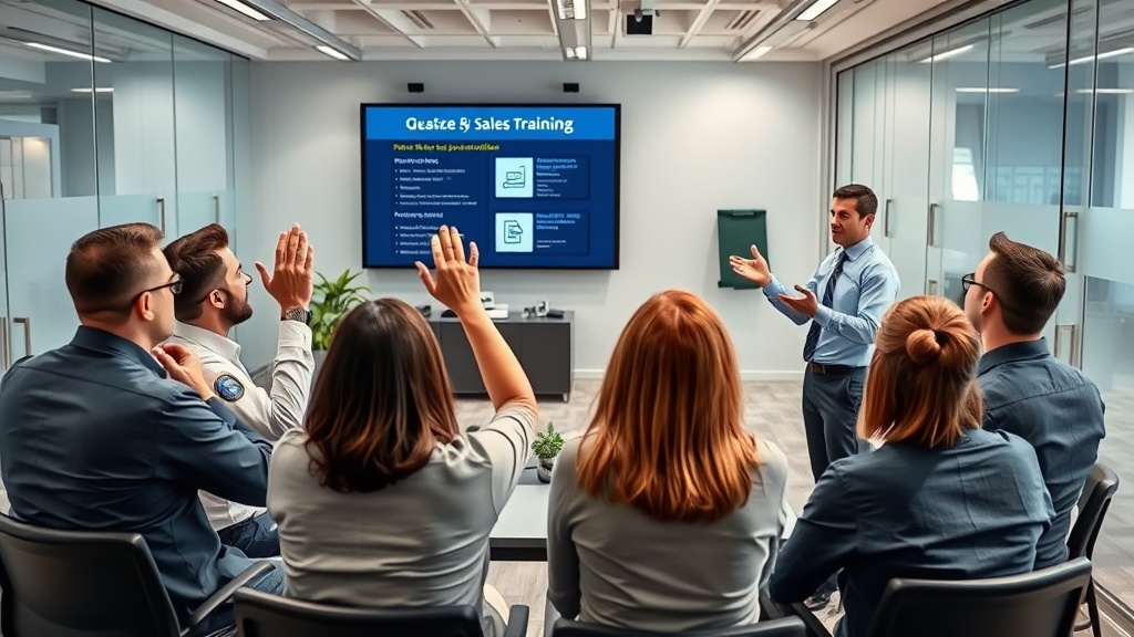 שאלות נפוצות על הכשרת מערך מכירות