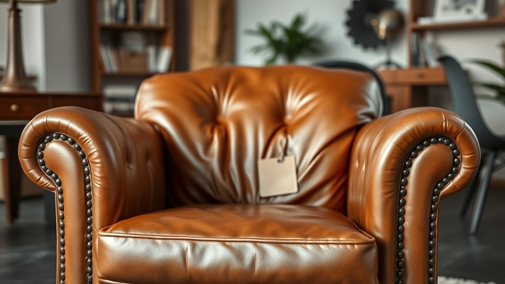 יתרונות של כורסת עור חומה &ndash; לא רק עיצוב